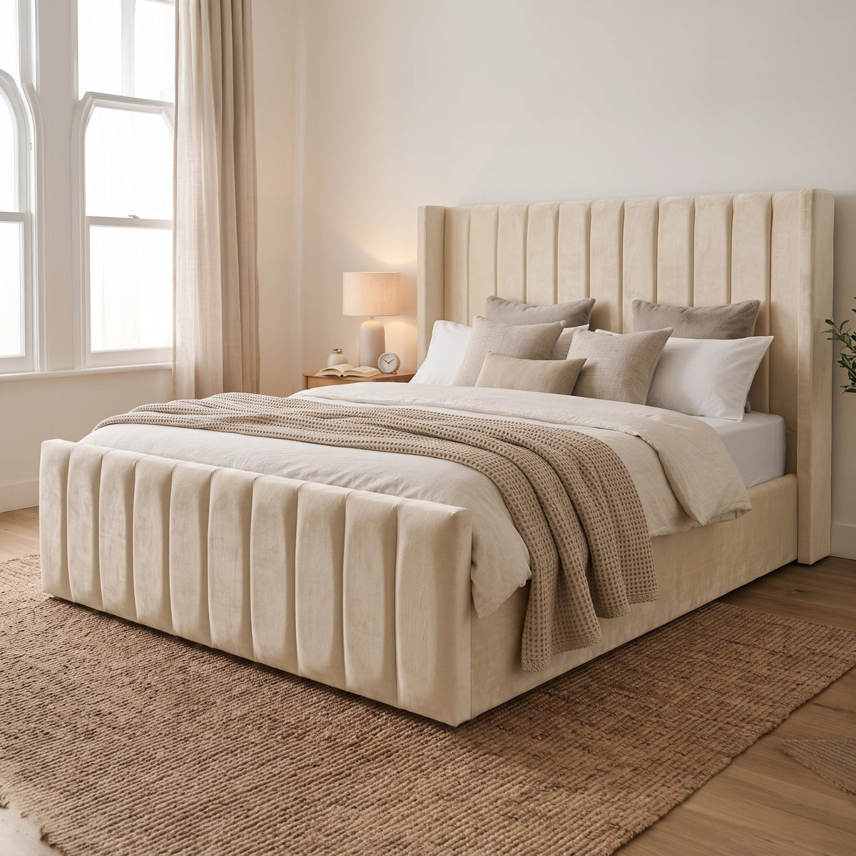 Ottoman storage bed frame