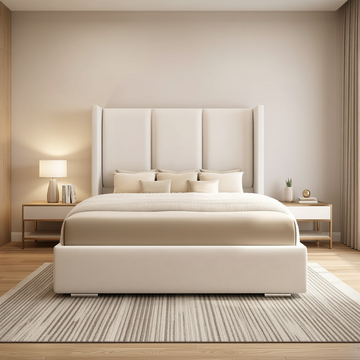 Amelia Triple Wingback Bed