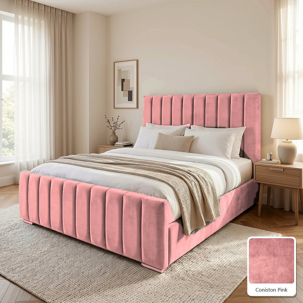 Clara Upholstered Bed Frame