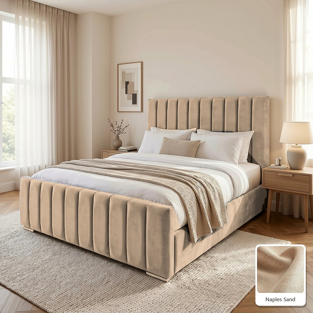 Clara Upholstered Bed Frame