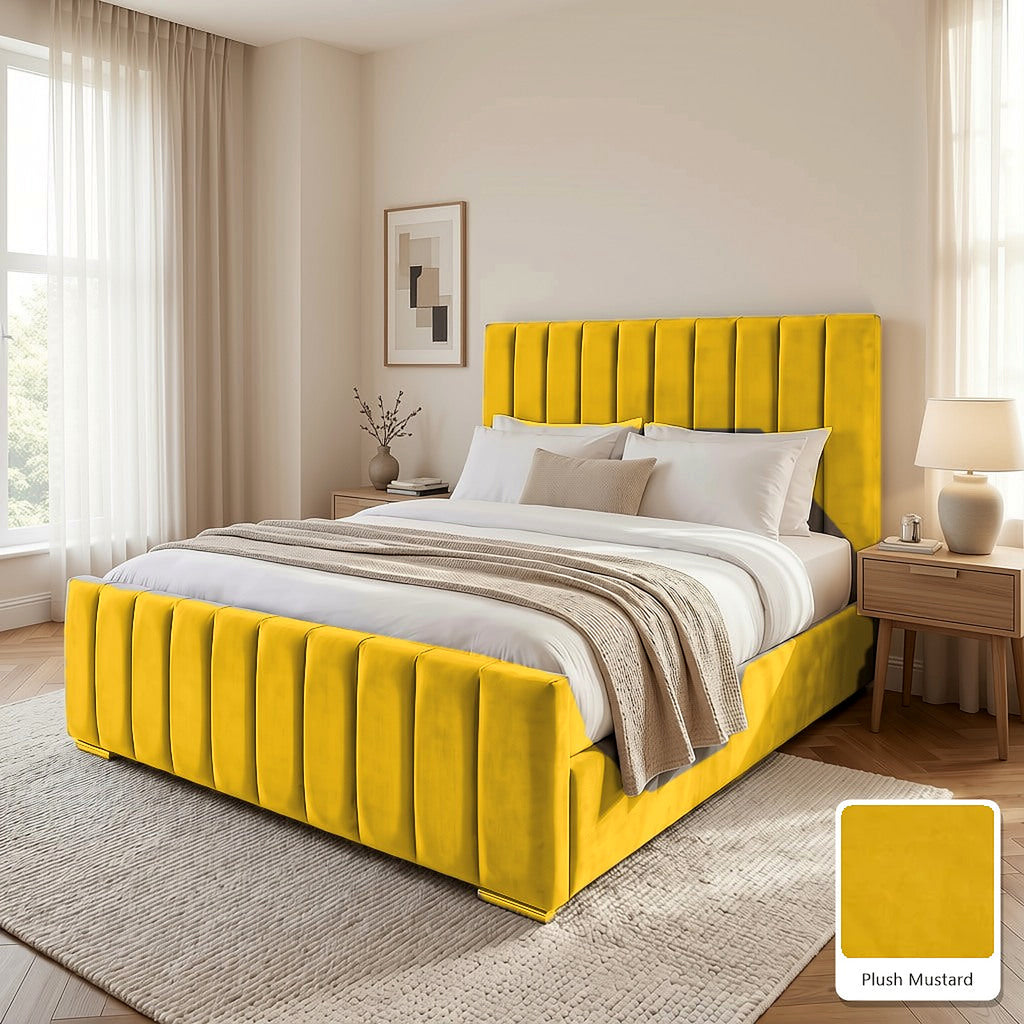 Clara Upholstered Bed Frame