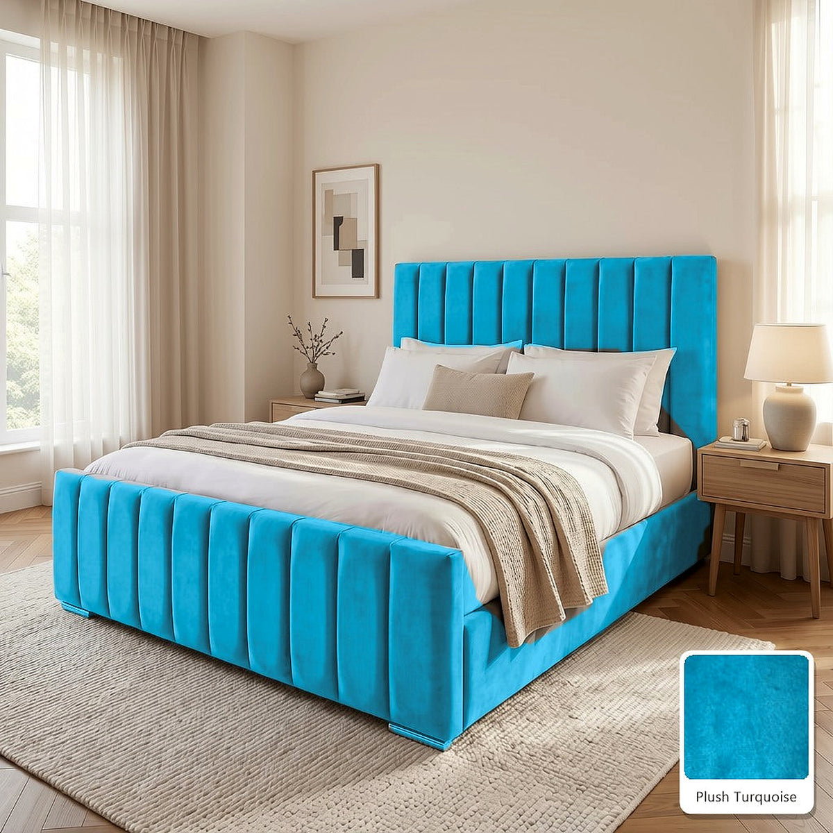 Clara Upholstered Bed Frame