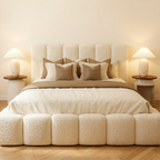 Orlando Teddy Boucle Bed Frame
