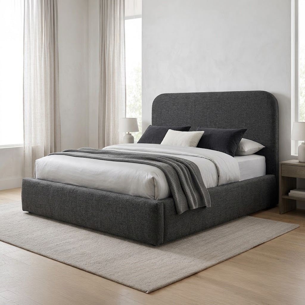 Hawaii Bed Frame in Coniston Charcoal