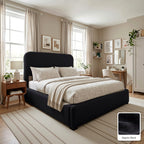 Hawaii Cream Boucle Bed Frame