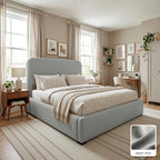Hawaii Cream Boucle Bed Frame