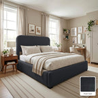 Hawaii Cream Boucle Bed Frame