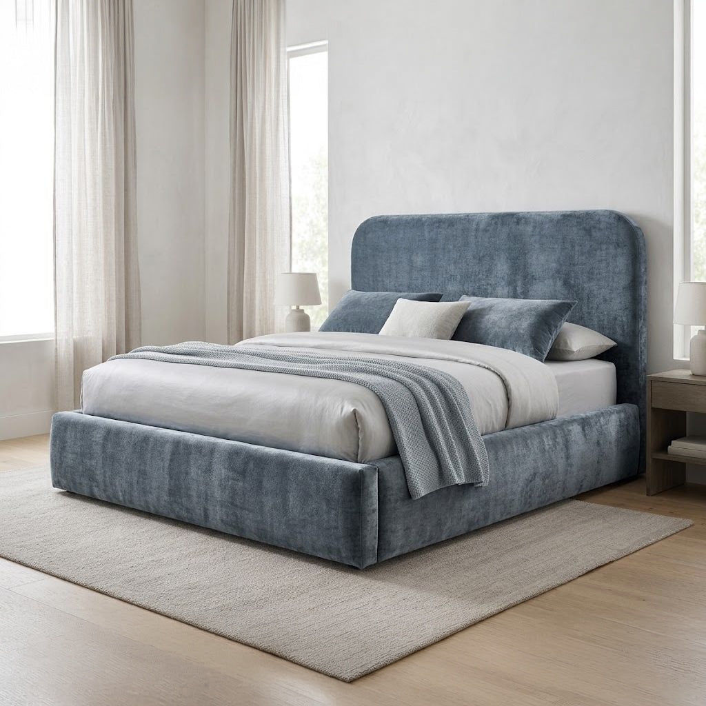 Hawaii Bed Frame in Plush Steel