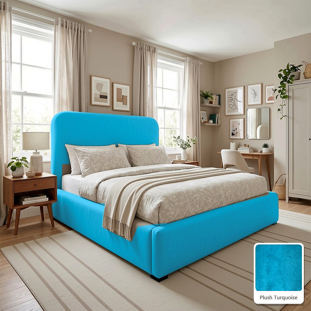 Hawaii Cream Boucle Bed Frame